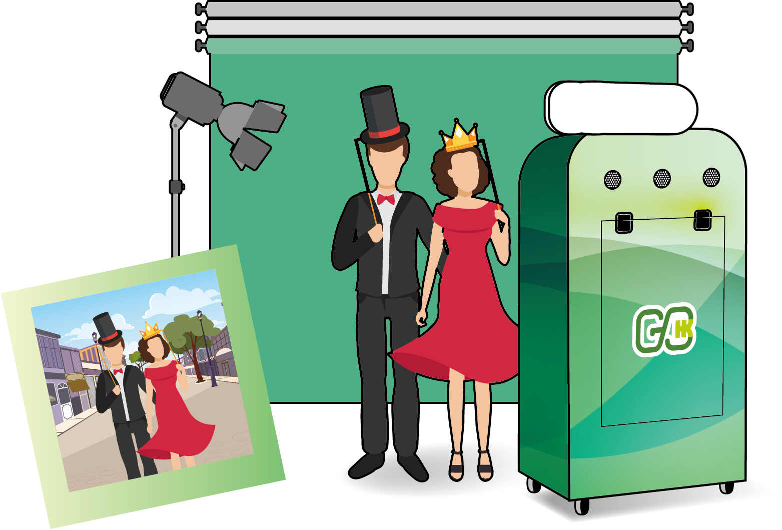 AI Green Screen Removal